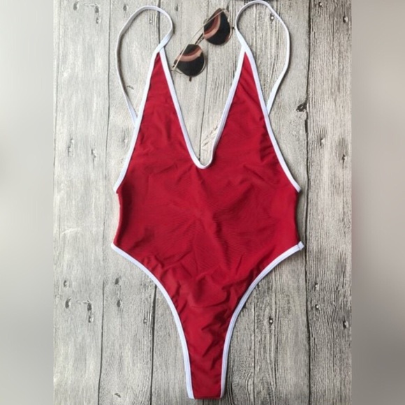 Zaful Other - 👙3/45•• Spicy Red 🌶 Swimsuit